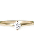 Lola GIA Diamond Ring .25ct Andrea Bonelli Jewelry 14k Yellow Gold