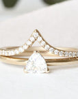 Creste Diamond Chevron Ring Andrea Bonelli 