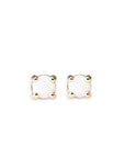 Opal Studs Andrea Bonelli Jewelry 14k Yellow Gold