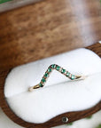 Peak Nove Emerald Ring Andrea Bonelli