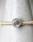 Avium Salt & Pepper Diamond Ring Andrea Bonelli Jewelry