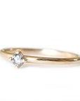 Petit Lola Salt + Pepper Diamond Ring Andrea Bonelli Jewelry