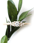 Sora Moissanite Ring Andrea Bonelli Jewelry
