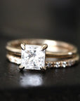Suri Moissanite Ring 6mm Andrea Bonelli