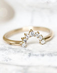 Stella Halo Moissanite Ring Andrea Bonelli 