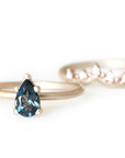Isa London Blue Topaz Ring Andrea Bonelli Jewelry 