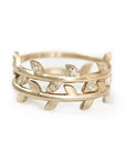 Vine Diamond Ring Andrea Bonelli Jewelry