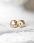 Petite Graine Diamond Studs Andrea Bonelli Jewelry 