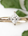 Tavi Moissanite Ring 4mm Andrea Bonelli 