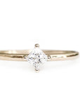 Tavi Moissanite Ring 4mm Andrea Bonelli