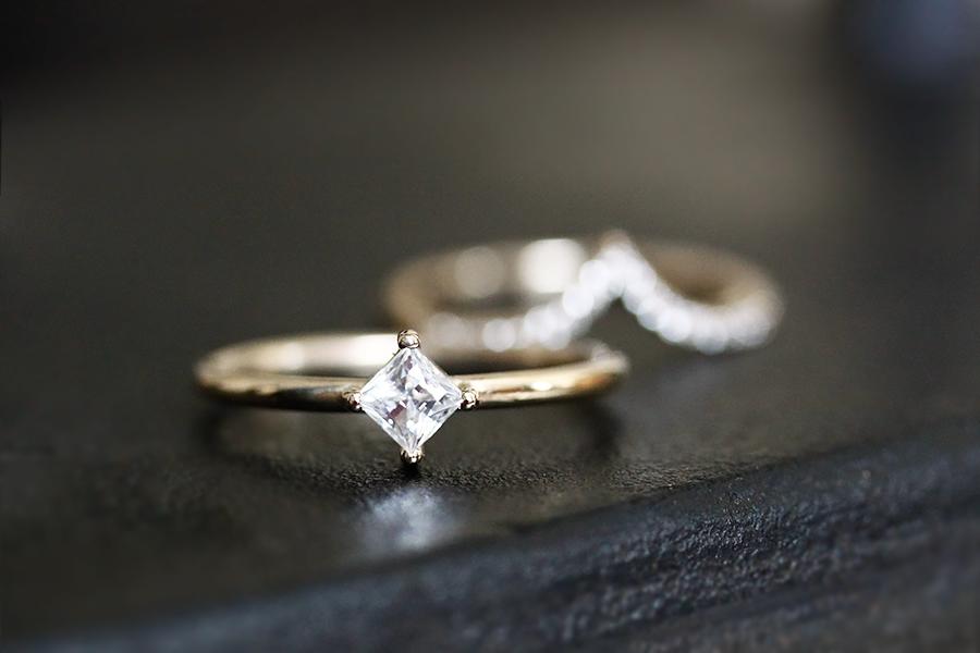 Tavi Moissanite Ring 4mm