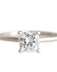 Thalia Moissanite Ring Andrea Bonelli Jewelry 14k White Gold