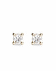 Diamond Studs Andrea Bonelli Jewelry 14k Yellow Gold