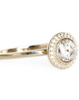 Brie Halo GIA Diamond Ring Andrea Bonelli