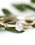 Duette Moissanite Ring Andrea Bonelli 