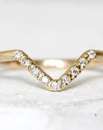 Peak Nove Diamond Ring Andrea Bonelli