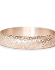 Stardust Band 5mm Andrea Bonelli Jewelry 14k Rose Gold