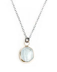faceted aquamarine necklace Andrea Bonelli Jewelry