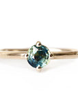 Lola Parti Sapphire Ring Andrea Bonelli Jewelry 14k Yellow Gold