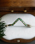 Peak Nove Emerald Ring Andrea Bonelli