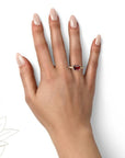 Bella Rhodolite Garnet Ring Andrea Bonelli Jewelry