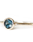 Zoe London Blue Topaz Ring Andrea Bonelli Jewelry 
