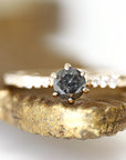 Mari Salt & Pepper Diamond Ring Andrea Bonelli