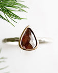 Rustic Rose Cut Diamond Ring 1.67ct Andrea Bonelli Jewelry