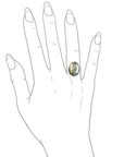 Labradorite Facet Ring Andrea Bonelli Jewelry
