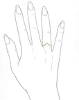 Peak Nove Diamond Ring Andrea Bonelli