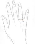 Sicily Diamond Bezel Band Andrea Bonelli