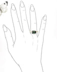 Bella Tourmaline Ring Andrea Bonelli Jewelry