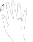 Peak Nove Emerald Ring Andrea Bonelli