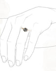 mari salt & pepper diamond ring Andrea Bonelli Jewelry