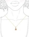 Rose Cut Diamond Necklace No 1 Andrea Bonelli Jewelry