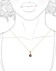 Rose Cut Diamond Necklace No 2 Andrea Bonelli Jewelry