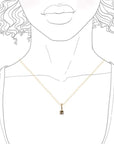 Rose Cut Diamond Necklace No 3 Andrea Bonelli Jewelry