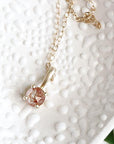 Rose Cut Diamond Necklace No 1 Andrea Bonelli Jewelry