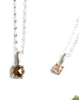 Rose Cut Diamond Necklace No 5 Andrea Bonelli Jewelry
