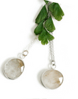 silver rutilated quartz necklace no 2 Andrea Bonelli Jewelry