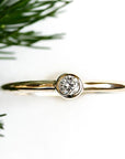 Mignon Salt + Pepper Diamond Ring Andrea Bonelli