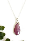 Pink Sapphire Necklace Andrea Bonelli Jewelry