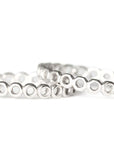 Silver Open Hexagon Band Andrea Bonelli Jewelry