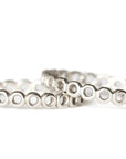 Silver Open Circle Band Andrea Bonelli Jewelry