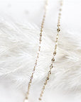 14k Starburst Chain Andrea Bonelli Jewelry