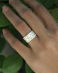 Silver Nimbus Cuff Band Andrea Bonelli Jewelry