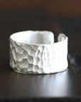 Silver Nimbus Cuff Band Andrea Bonelli Jewelry