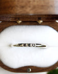 Tove Black Diamond Ring Andrea Bonelli
