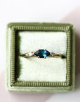 Trine Topaz + Diamond Ring Andrea Bonelli