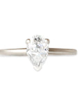 Ellis GIA Diamond Ring Andrea Bonelli 14k White Gold